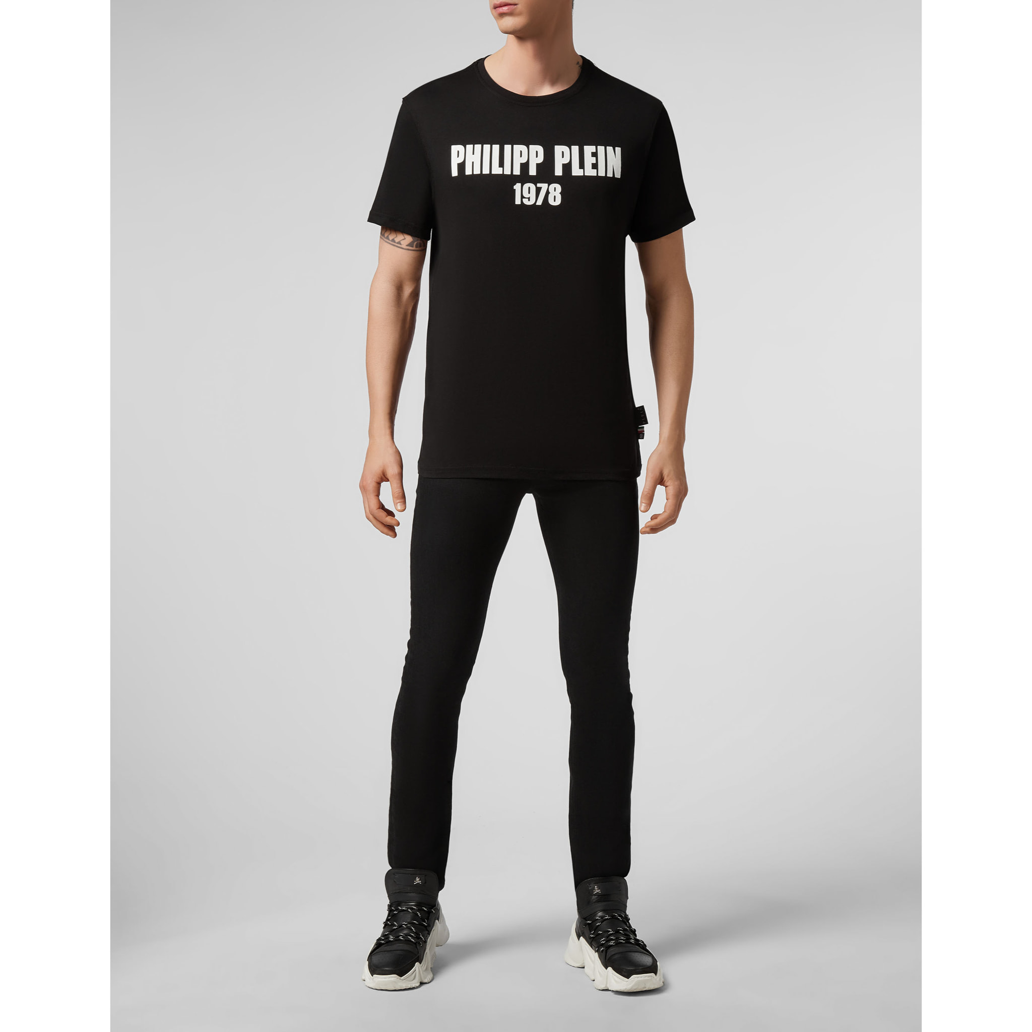 PHILIPP PLEIN T-Shirt Round Neck Ss