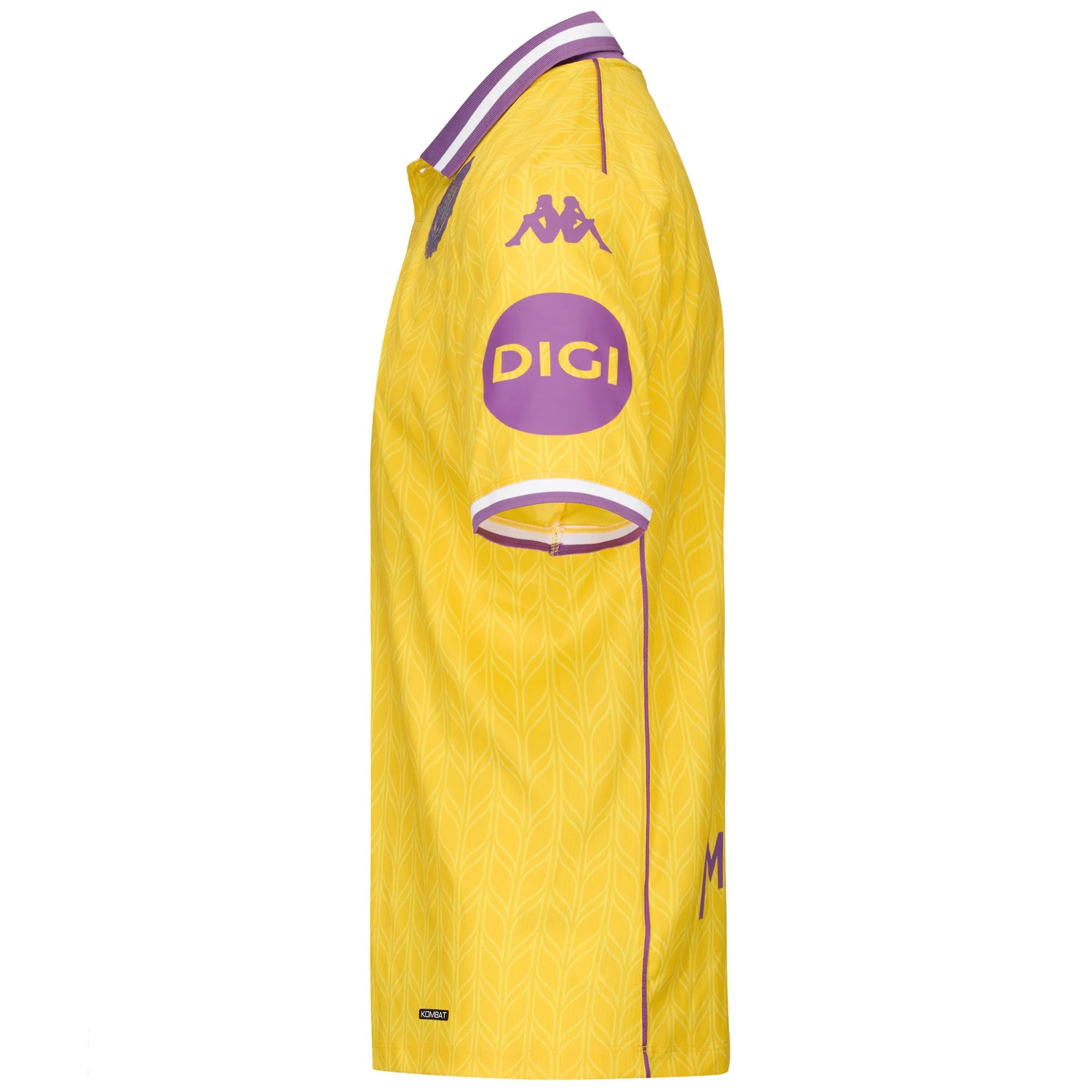 Maglie gioco Kappa Uomo Kombat 2026 Third Real Valladolid Giallo
