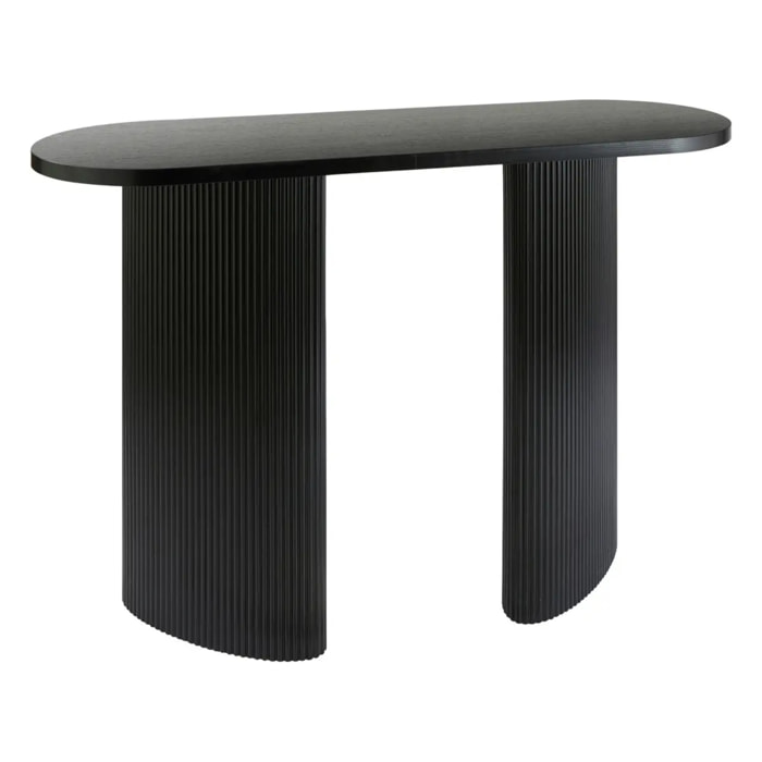 Console "Olova" noir 120x80x40cm