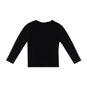 T-shirt a maniche lunghe da bambina 'Relaxed'