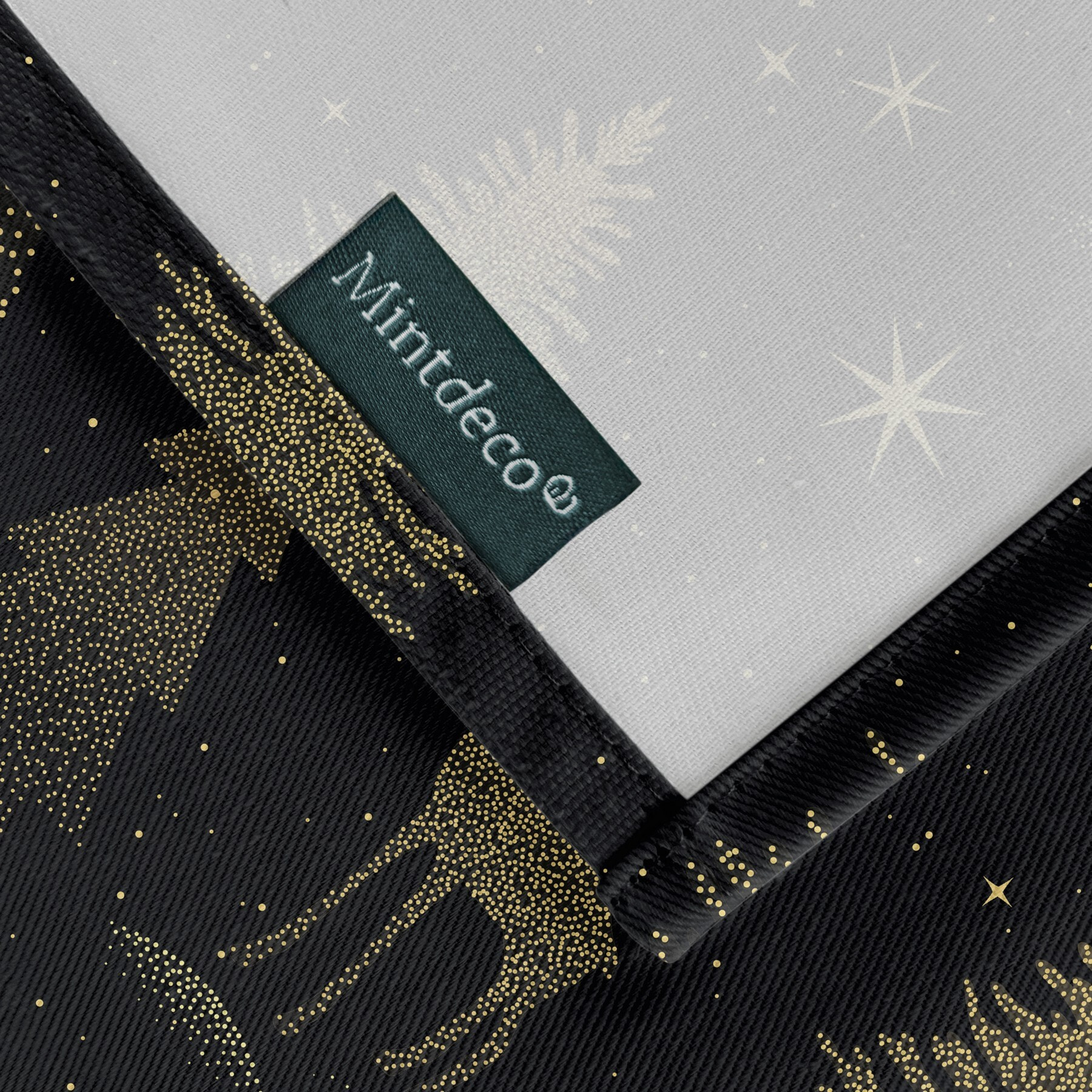 Nappe de Noël en coton155x300 cm