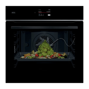 AEG Horno multifunción Serie 7000 MealAssist con Display CookSmart Touch 4,3 '', con WiFi TE8PB731AB