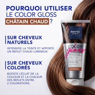 Color Gloss - Masque Raviveur de Couleur & Soin Chàtain Chaud 200 ml