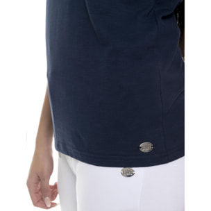 T-shirt da donna a maniche corte Leone Basic