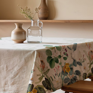 Nappe imprimée anti-tâches ANAIS MULTICOLORE