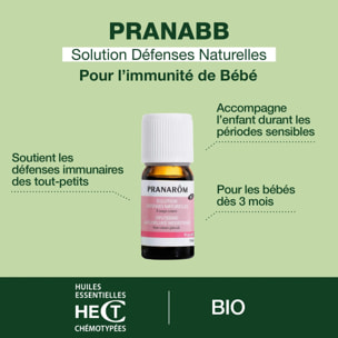 Pranarom - Solution défenses naturelles pour bébé - Bio - 10 ml