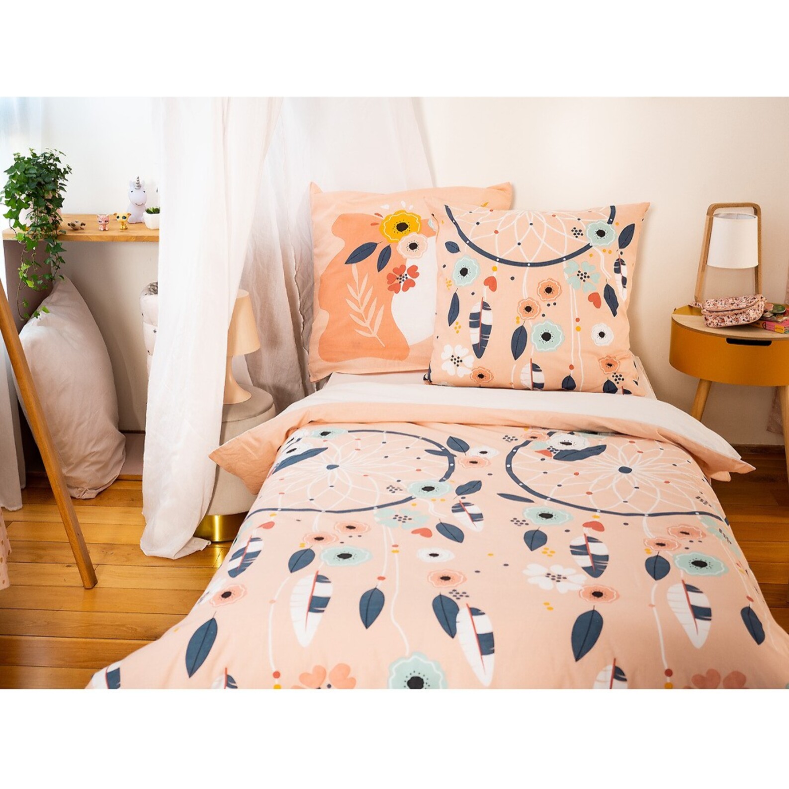 Parure de lit enfant 100% coton - PRUNELLIA