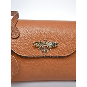 Borsa a mano Anna Luchini Cammello