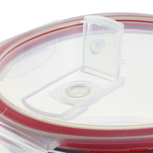 Boîte hermétique ronde 640 ml en verre CLEMENTINE