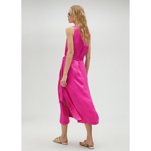 Vestito midi con spalline