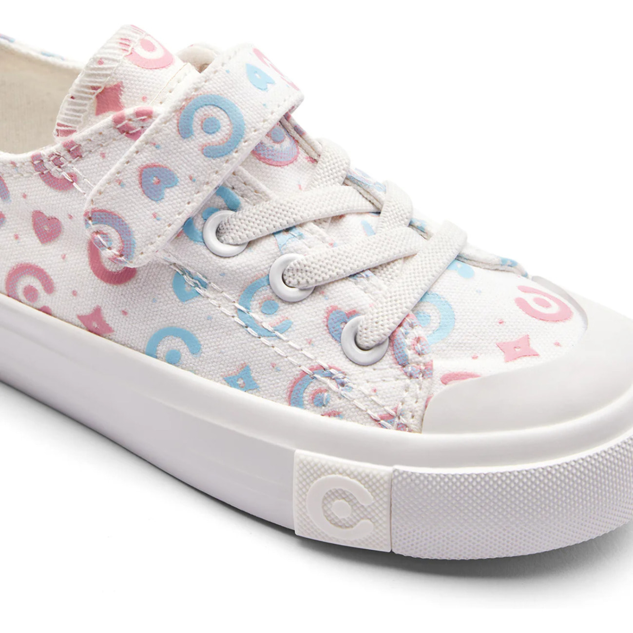 Zapatillas Bajas Niños Correa Autoadherente Multicolor
