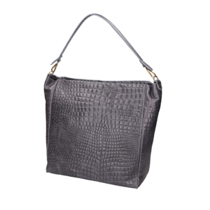 Borsa a spalla da Donna Valtera in Vera Pelle Made in Italy 32x31x15 cm