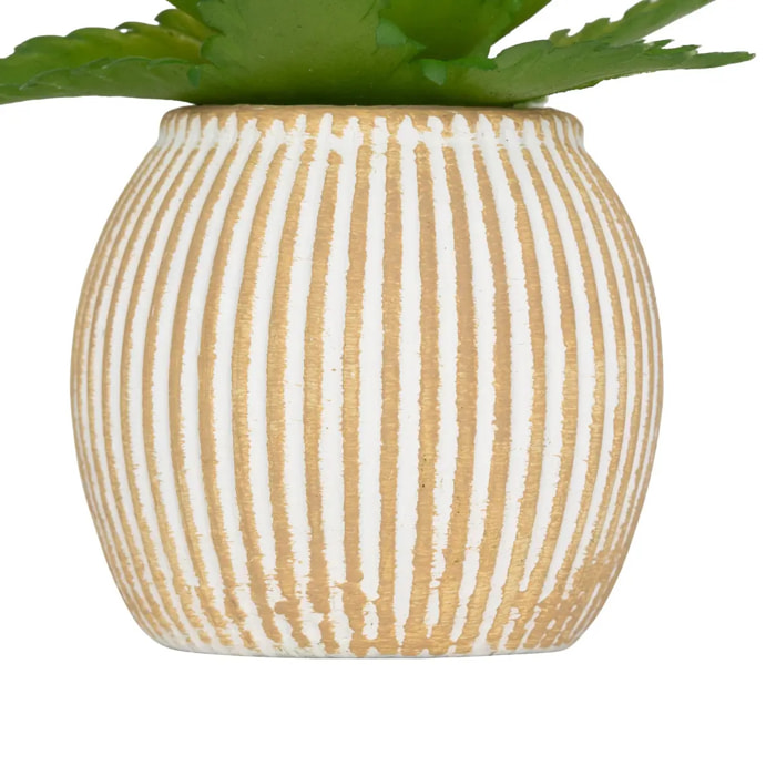 Plante artificielle petit format "Ubi" H7cm