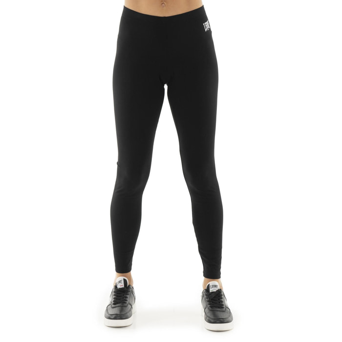 Leggings da donna in cotone elasticizzato Leone Basic