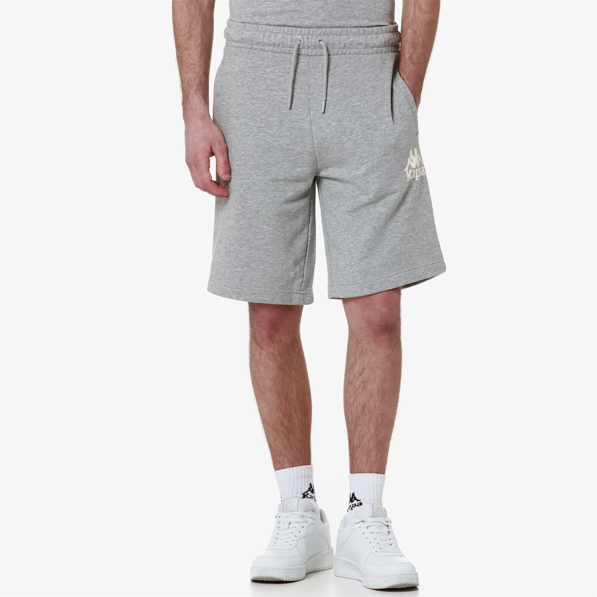 Kappa - Pantaloncini Uomo Grigio - AUTHENTIC UPPSALA 2