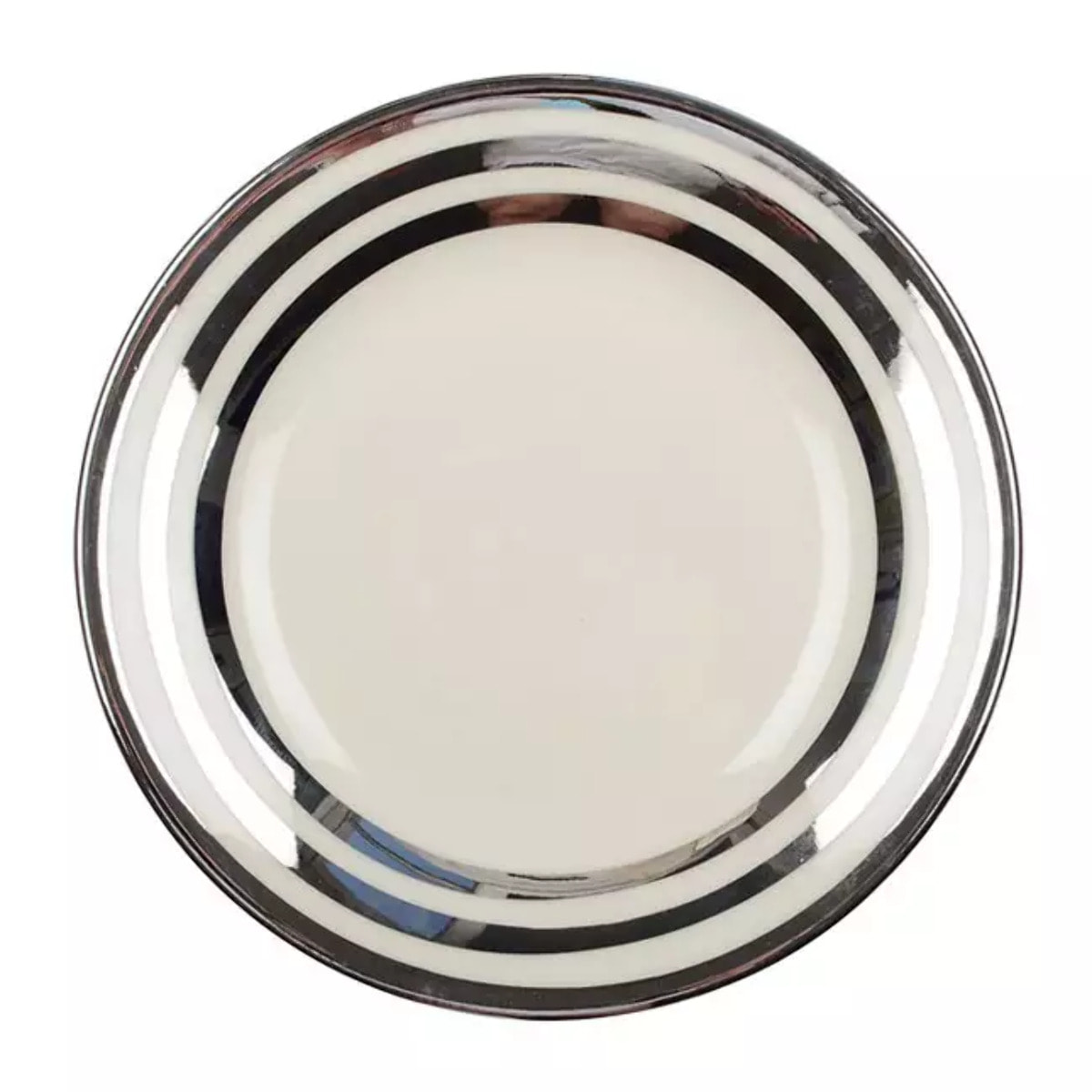 Assiette à dessert triple filet argent 18cm