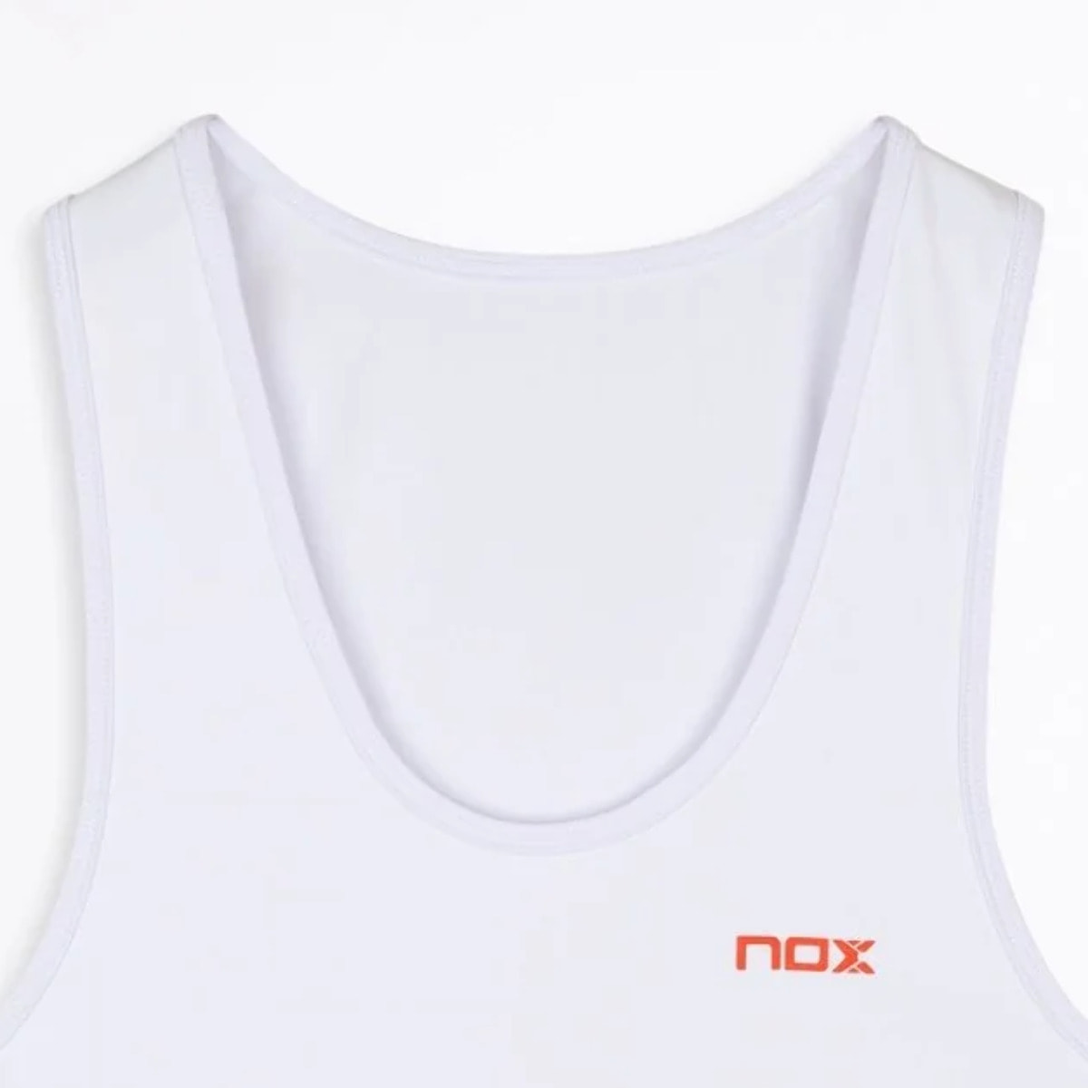 Camiseta tirantes mujer TEAM blanco