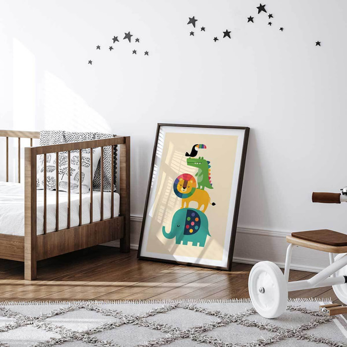 Affiche enfant totem des amis  Affiche seule