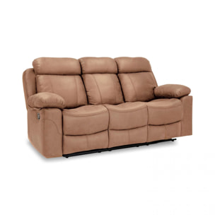 Sofá relax 3 plazas Nellie Piedra