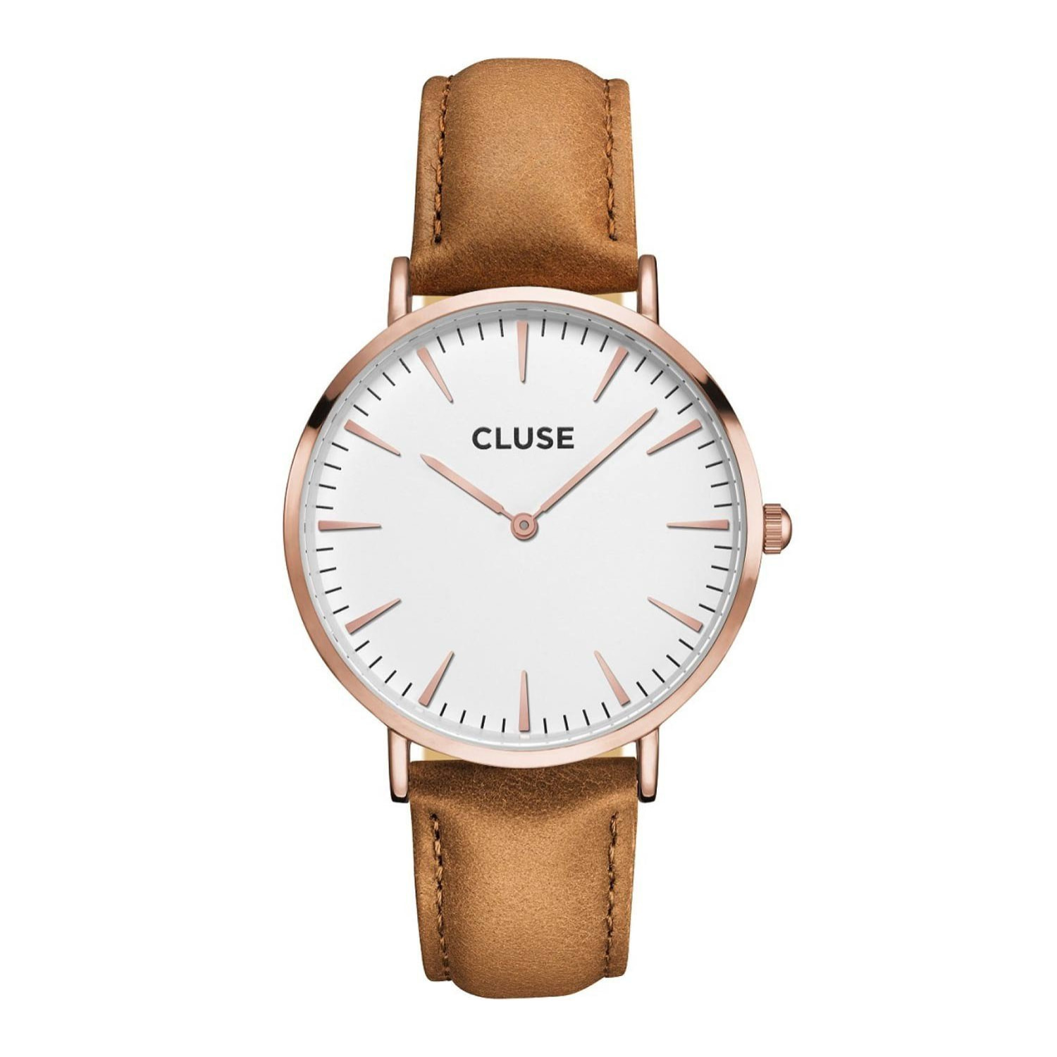 Reloj Cluse CL18011 Unisex Analogico Cuarzo con Correa de Cuero