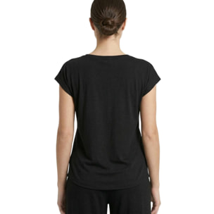 Camiseta elegante de manga corta para mujer