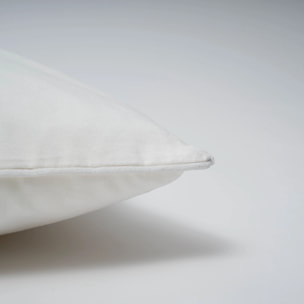 Cojín cuadrante terciopelo algodón liso - funda + relleno