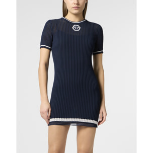 PHILIPP PLEIN T-Shirt Dress Hexagon
