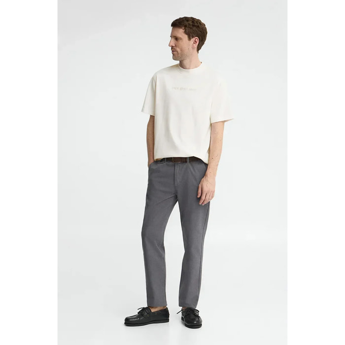 Camiseta blanca de corte holgado con bordado Polo Club
