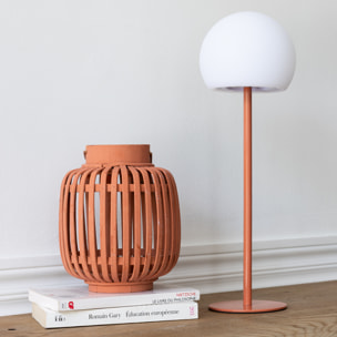 Lampe LED à poser terracotta ISIS