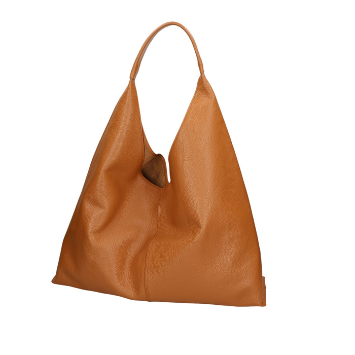 Borsa a spalla da donna - Modello Ginger - Vera pelle - 25.0 x 14.0 x 13.0 cm