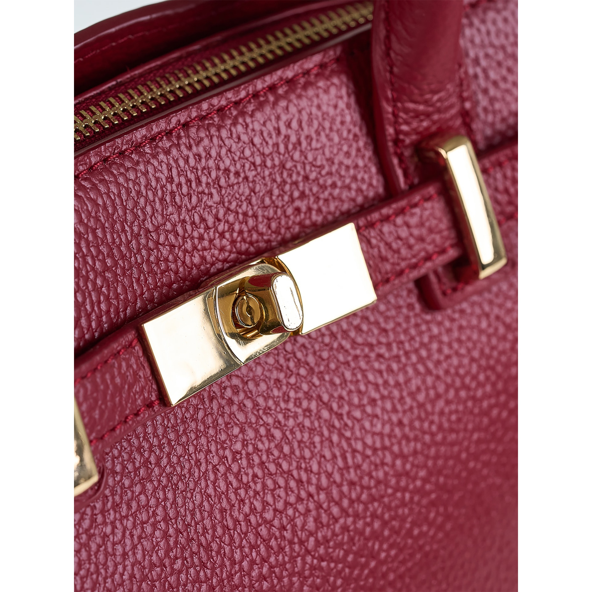 Borsa a mano da donna Made in Italy - Modello Eirian Nova - 100% pelle - 27.0 x 20.5 x 10.0 cm