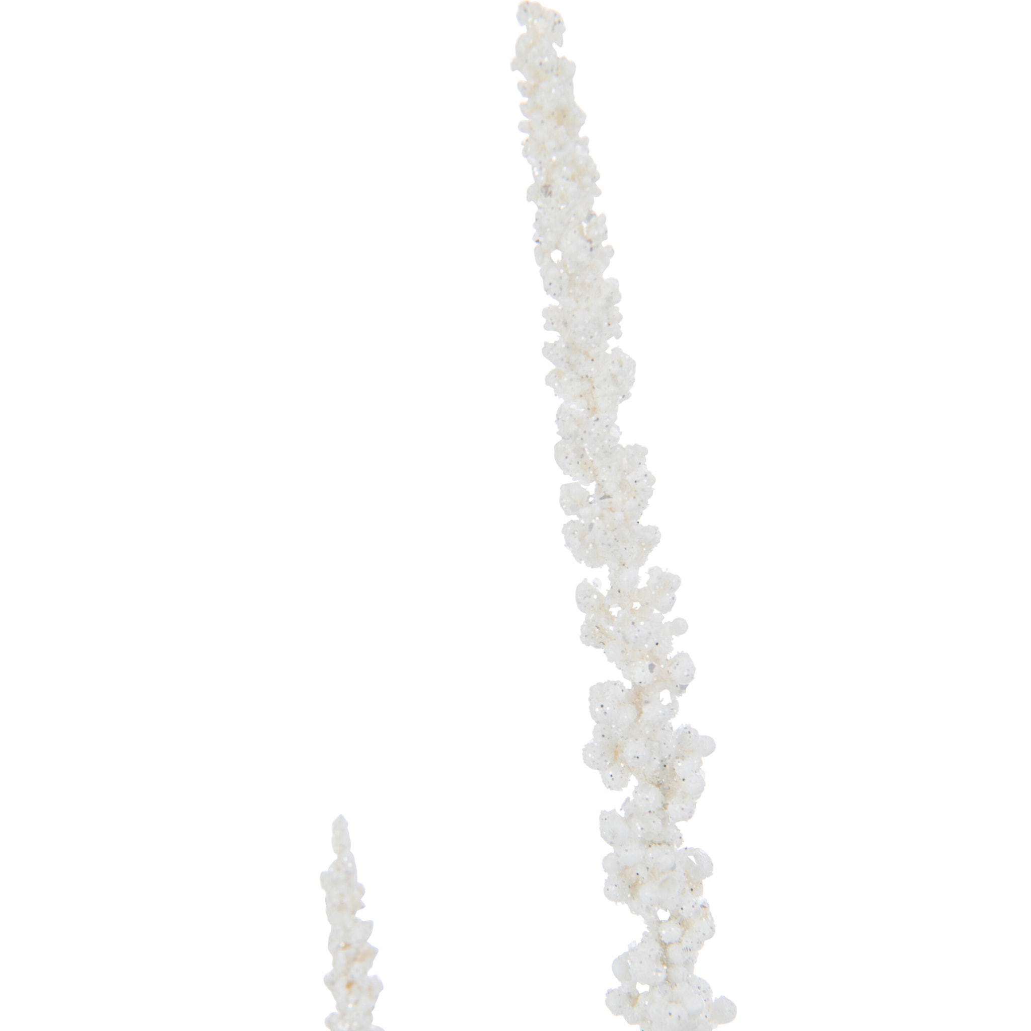 J-Line décoration Branche Astilbe 5 Parties - plastique - blanc - 24 pcs