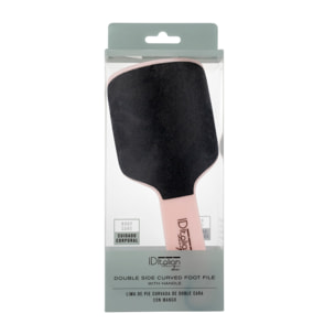 Lima curvada de pies - rosa