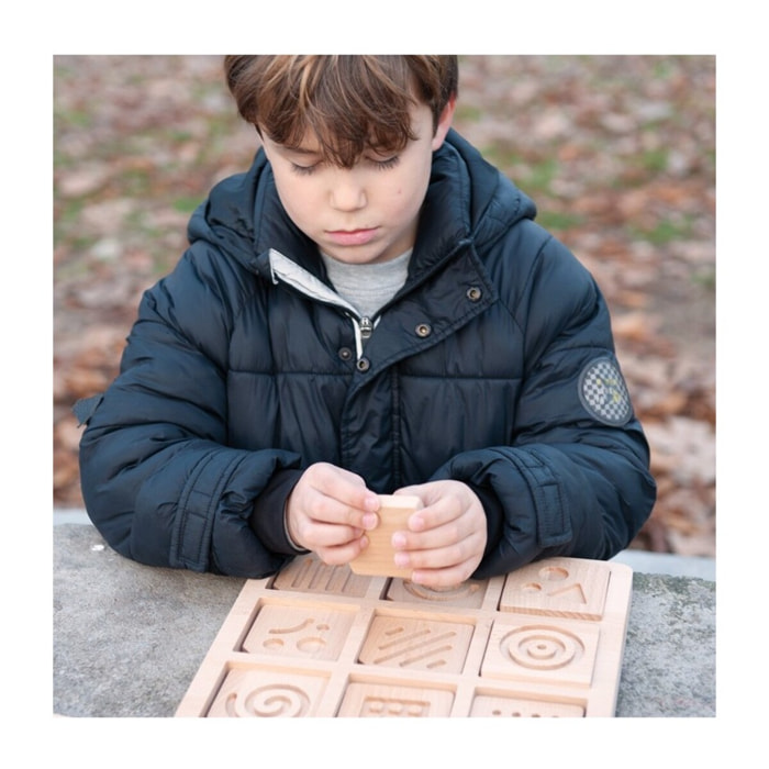 MEMO SENSORY PUZZLE - MEMORIA