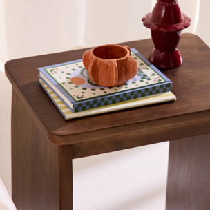 Table de chevet, table d'appoint exotique bois d'acacia  ASHA