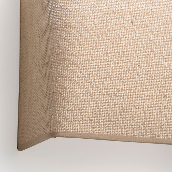 OTTON SQ 200 Lampe applique jute carré