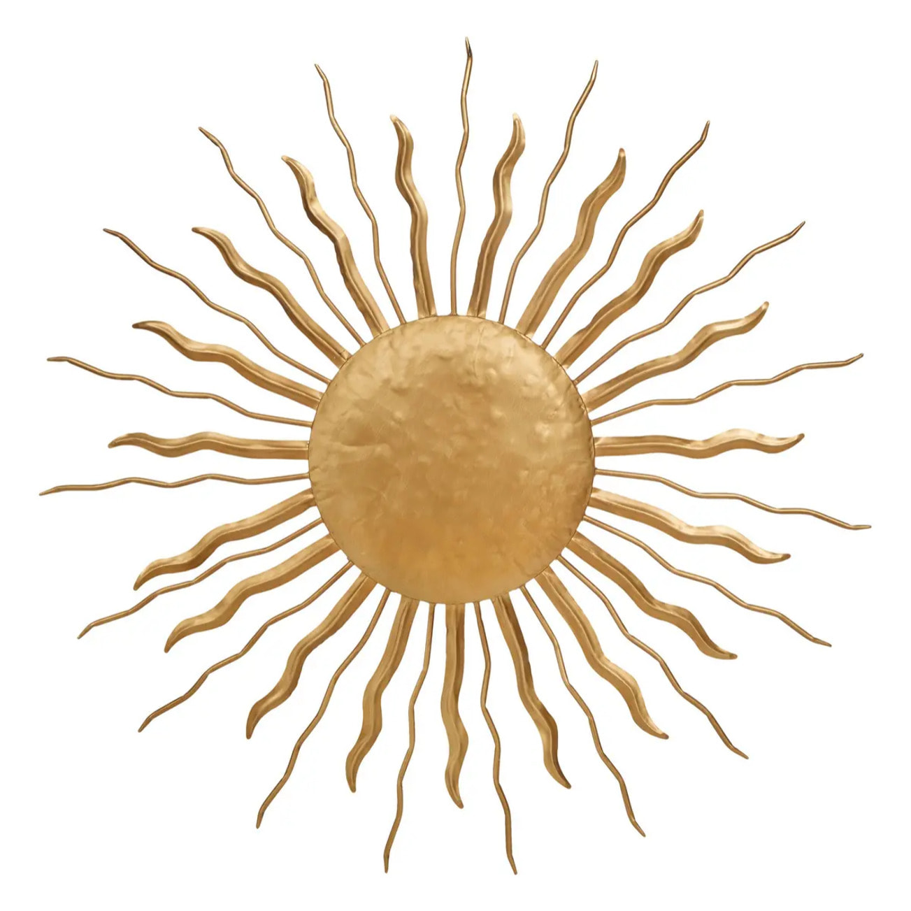 Décoration murale Edwige doré D80cm