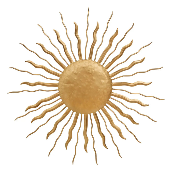 Décoration murale Edwige doré D80cm