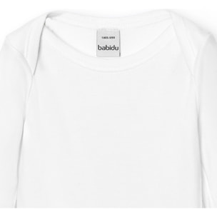 Body bebé manga larga bambú americano