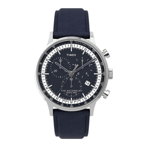 Orologio Timex WATERBURY CLASSIC Vera Pelle Blu