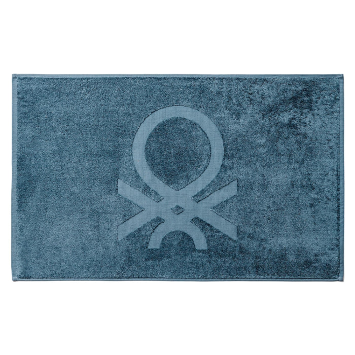 Alfombra de baño Benetton Azul oscuro, 50x80cm, 750gsm 100% algodón