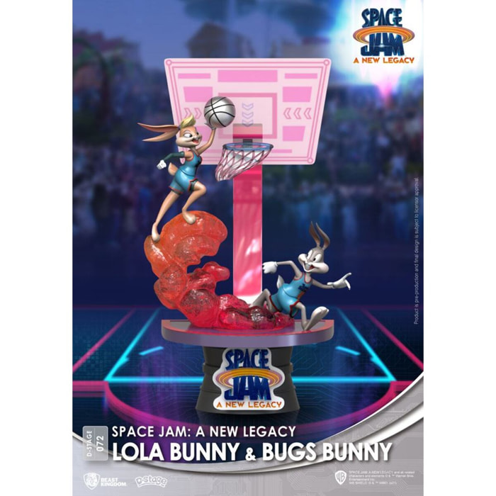 Space Jam: A New Legacy D-Stage PVC Diorama Lola Bunny & Bugs Bunny New Version 15 Cm Beast Kingdom Toys