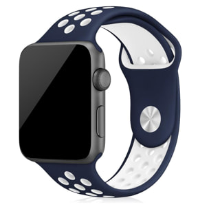 Correa deportiva de silicona Compatible con Apple Watch de: 38/40/41mm Talla S/M