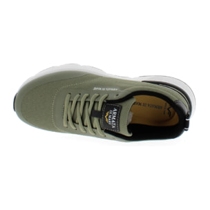 Armata di Mare Scarpe Uomo Sneakers Casual Stringate con Soletta Rimovibile in Memory Foam AMU S24L512 Khaki