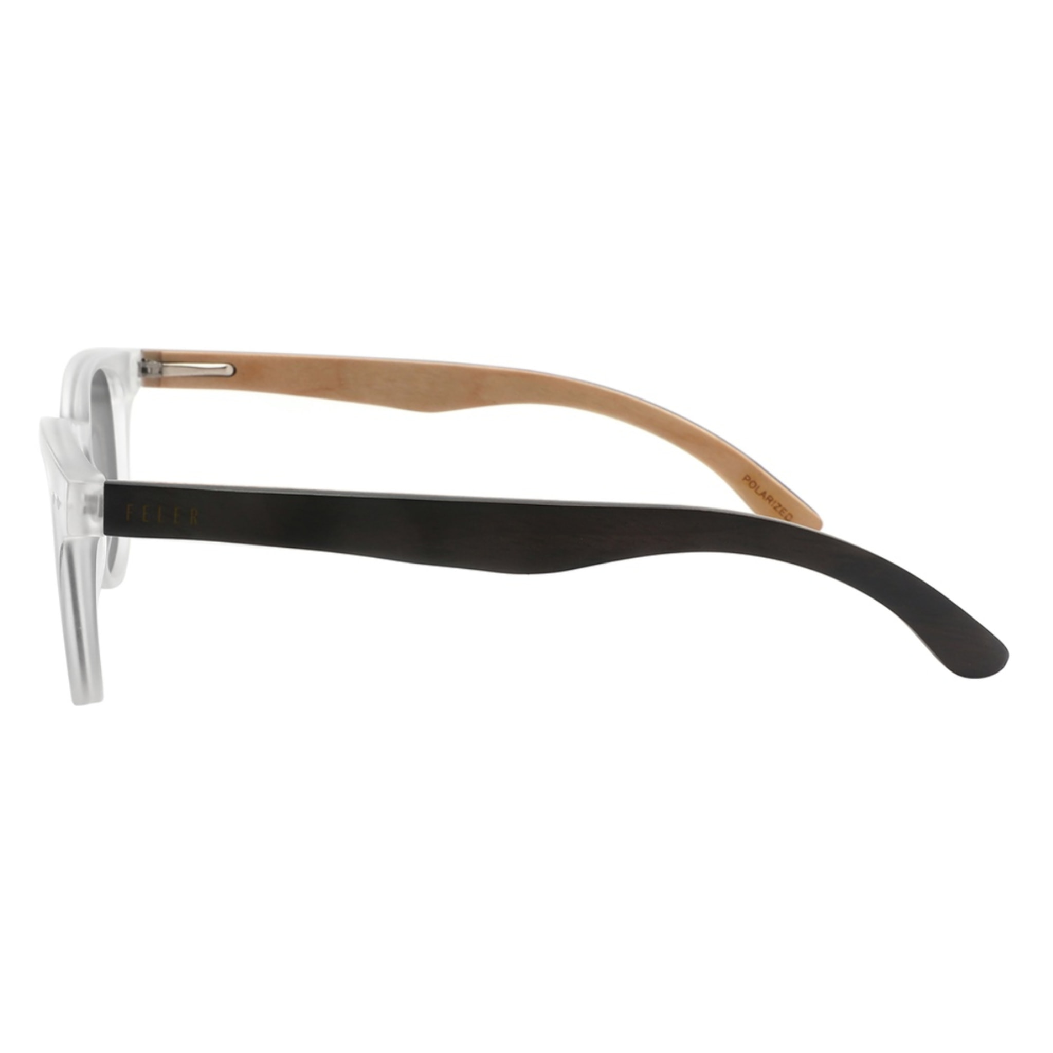 Gafas de Sol Feler 1556M-2 Polarizadas de Madera Unisex 48 mm