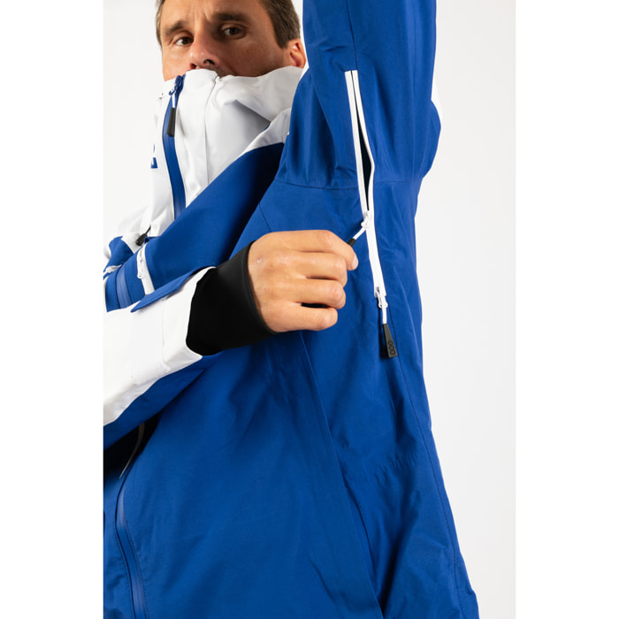 Chaqueta ECOExplorer Jacket Men dela marca ECOON - Azul / Blanco