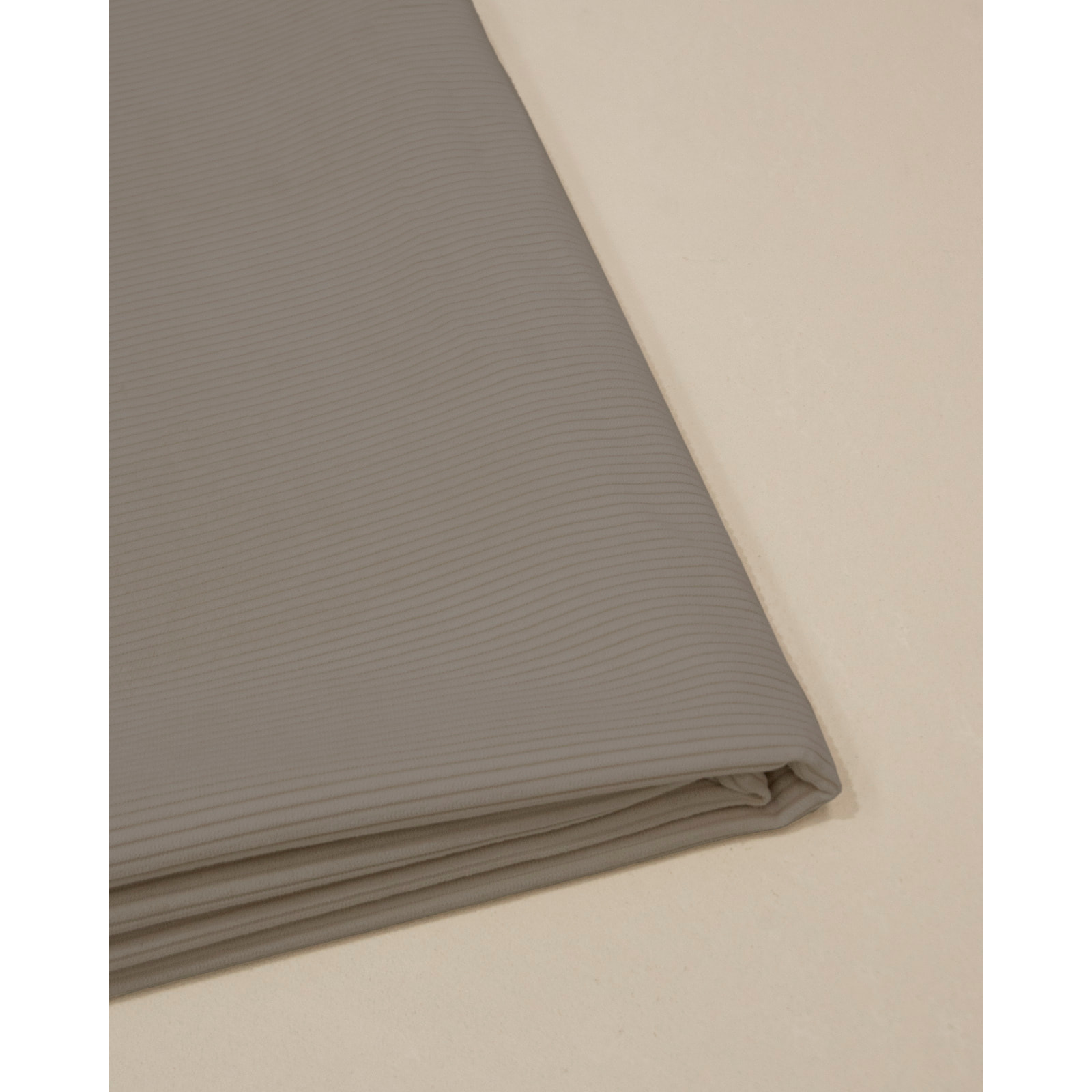 Housse pour tête de lit en velours côtelé brun taupe en différentes tailles