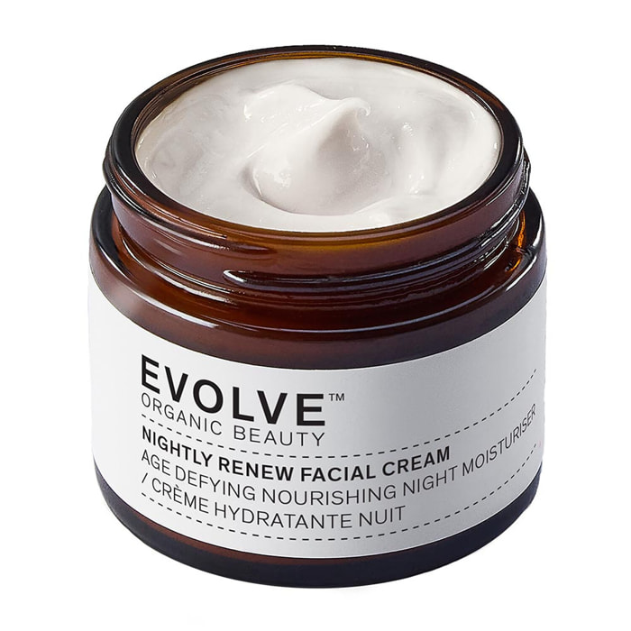 Nightly Renew Facial Cream - Crème Hydratante de Nuit Régénérante 60ml