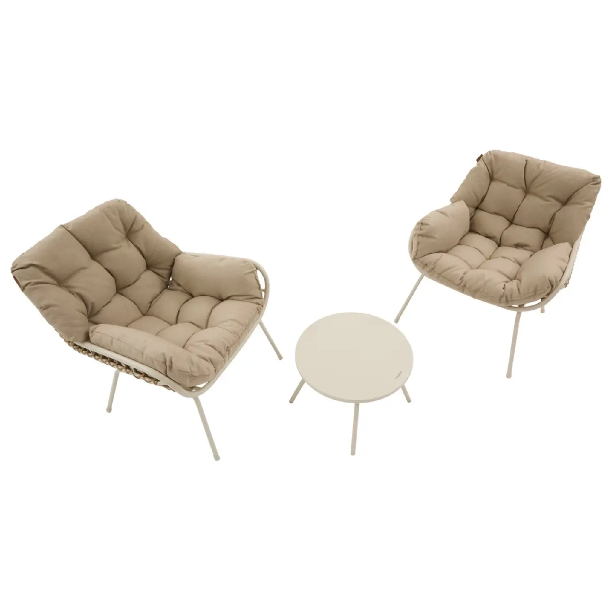 Salon duo Paopao 2 places argile