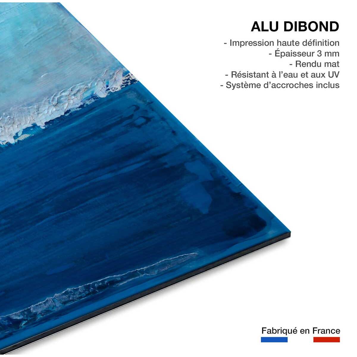 Tableau classic blue pantone Tableau alu Dibond